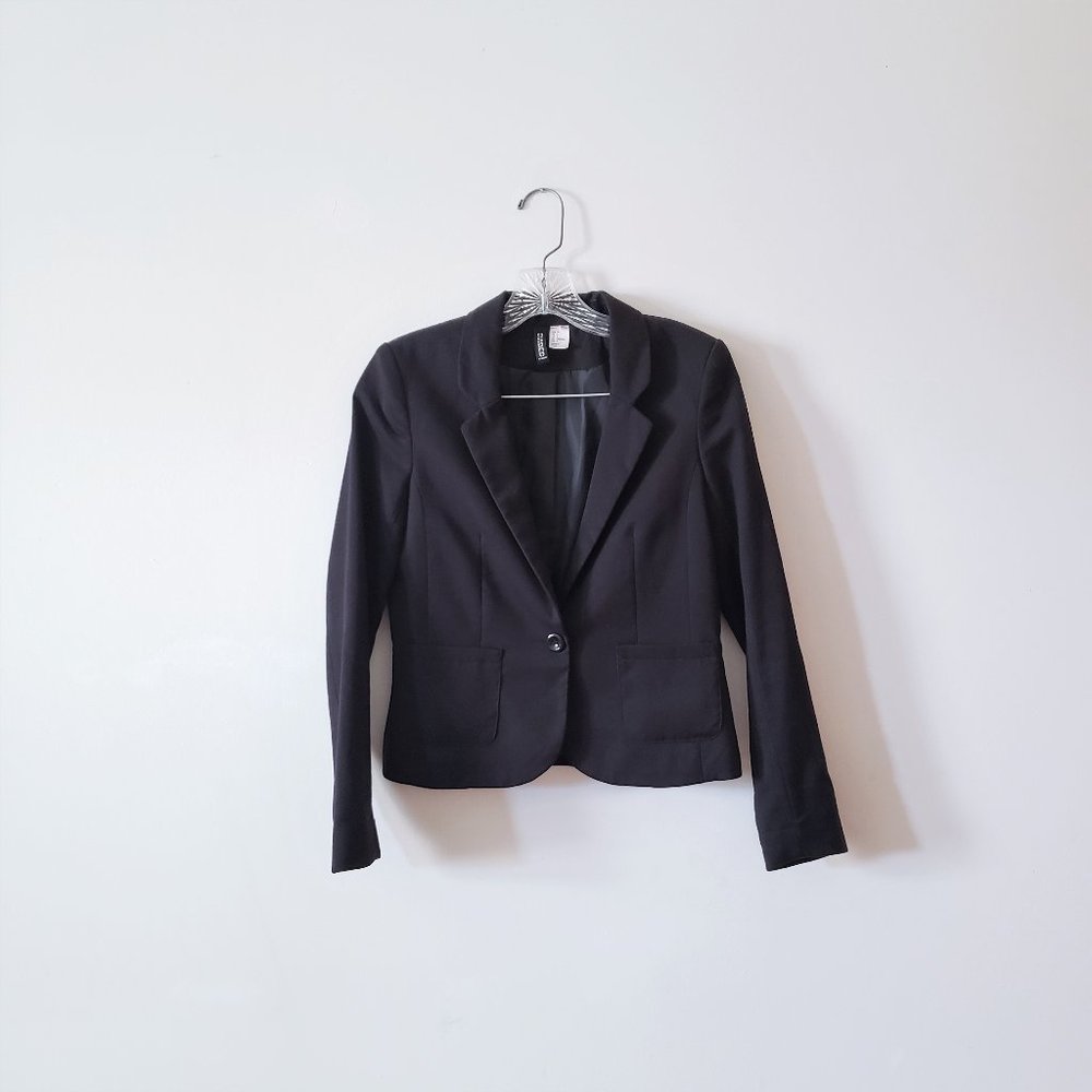 H&M Divided Black Blazer 4